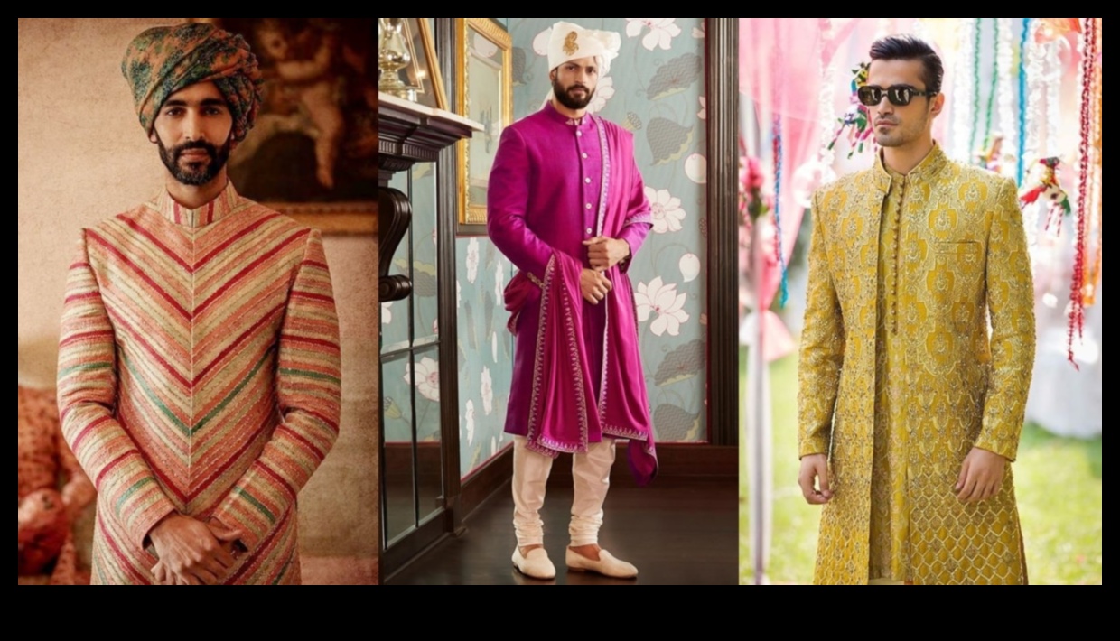 Groom's Vogue: Contemporary Attire Wonders
