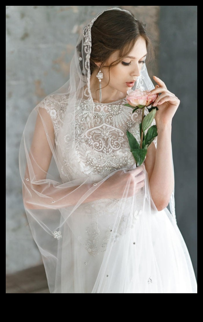 Bridal Beauty Elegance in Every StitchΜια ματιά στις τελευταίες τάσεις στη νυφική μόδα, από τη λεπτή δαντέλα ενός νυφικού μέχρι το περίπλοκο κέντημα ενός πέπλου. 5 Νυφική ομορφιά: Κομψότητα σε κάθε βελονιά