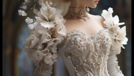 Bridal Beauty Elegance in Every StitchΜια ματιά στις τελευταίες προδιαθέσεις στη νυφική μοντέλο, μέσω τη λεπτή δαντέλα από 1 νυφικού μέχρι το περίπλοκο κέντημα από 1 πέπλου. 6 Νυφική ομορφιά: Κομψότητα σε κάθε βελονιά