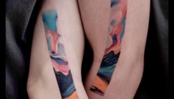 Liquid Beauty: Εξερευνήστε την κομψότητα των τατουάζ ακουαρέλας