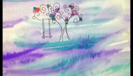 Watercolor Whimsy: Βουτήξτε σε ένα φάσμα μελανωμένης τέχνης