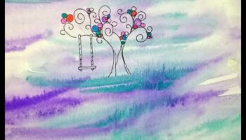 Watercolor Whimsy: Βουτήξτε σε ένα φάσμα μελανωμένης τέχνης