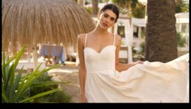 Chic Simplicity: Μοντέρνα νυφική ​​ενδυμασία που αποκαλύφθηκε