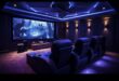 Cinematic Ambiance: Smart Lighting and Electronics for Home Theatres