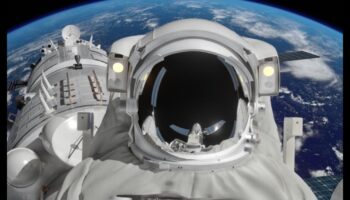 Beyond Earth's Horizon: Aboard Spaceships with Astronauts