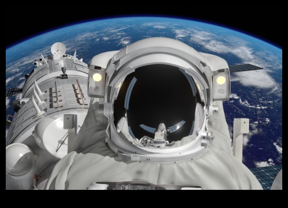 Beyond Earth's Horizon: Aboard Spaceships with Astronauts