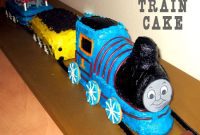 All Aboard Thomas Cake