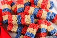 Sparkler Krispie Treats