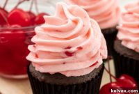 Velvet Maraschino Cherry Buttercream