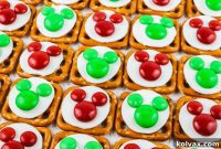 Festive Mickey Pretzel Delights