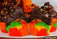 Autumn Swirl Cupcakes