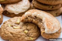 Apple Delight Cookies with Cream Cheese Frosting