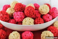 Sweetheart Krispie Bites
