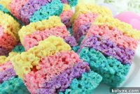 Festive Krispie Squares