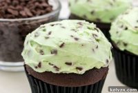 Cool Mint Chocolate Chip Frosting