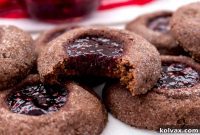 Luscious Chocolate Thumbprint Delights