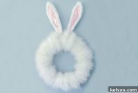 Craft an Adorable Easter Bunny Wreath
