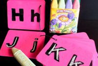 Chalkboard Alphabet Learning Kit