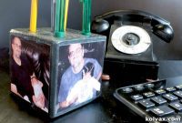 Personalized Photo Desk Caddy