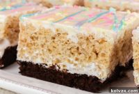 Fudgy Brownie Krispie Delights
