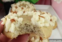 Banana Bliss Cookies with Cream Cheese Frosting