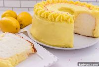 Heavenly Lemon Cloud Cake