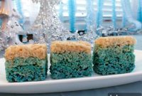 Sparkling Frozen Ombre Krispie Delights