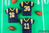 Rams Game Day Rice Krispie Treats