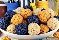 LA Rams Game Day Crispy Treats