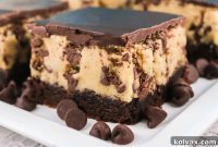 Decadent Cookie Dough Brownie Bars