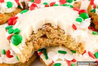 Festive Carrot Cake Cookies