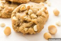 Decadent White Chocolate Macadamia Nut Cookies