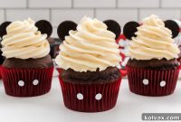 Whimsical Mickey Cupcakes