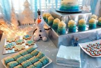 Elsa & Anna’s Winter Wonderland Sweet Buffet