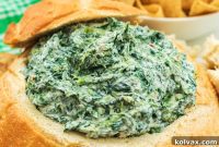 Rich and Creamy Spinach Dip