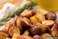 Golden Garlic Crunch Potatoes