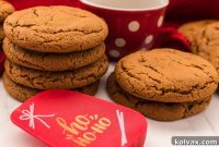 Chewy Molasses Spice Cookies