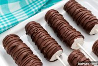 Decadent Chocolate Marshmallow Wands