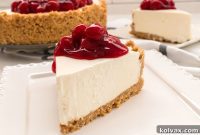 Effortless No-Bake Cheesecake