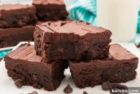 Heavenly Frosted Brownies
