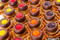 Festive Chocolate Caramel Pretzel Treats