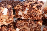 Savannah Striped Crispy Squares