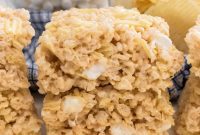 Salty Crunch Krispie Squares