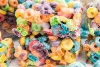 Froot Loops Rainbow Bars