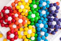 Rainbow Blossom Pretzel Bites