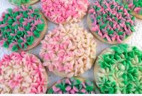 Whimsical Hydrangea Sugar Cookies