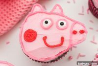 Peppa Pig Party Cupcakes