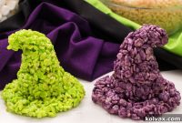 Enchanted Krispie Witch Hats