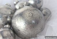 Luminous Mercury Glass Christmas Baubles