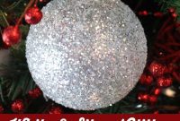 Shimmering White & Silver Christmas Tree Decorations